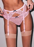 Bianca Lace Thong-pink lady-Fleur du Mal