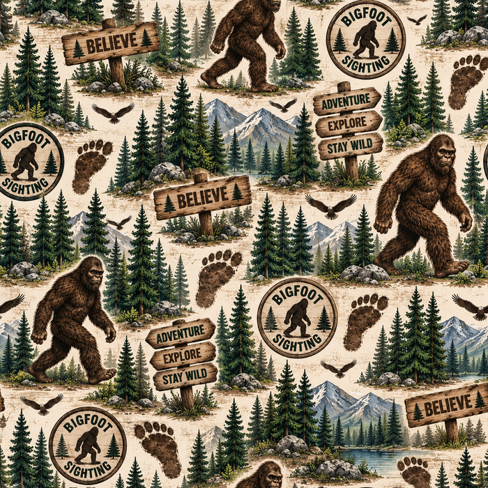 Big Foot Adventure Scrapbook Kit