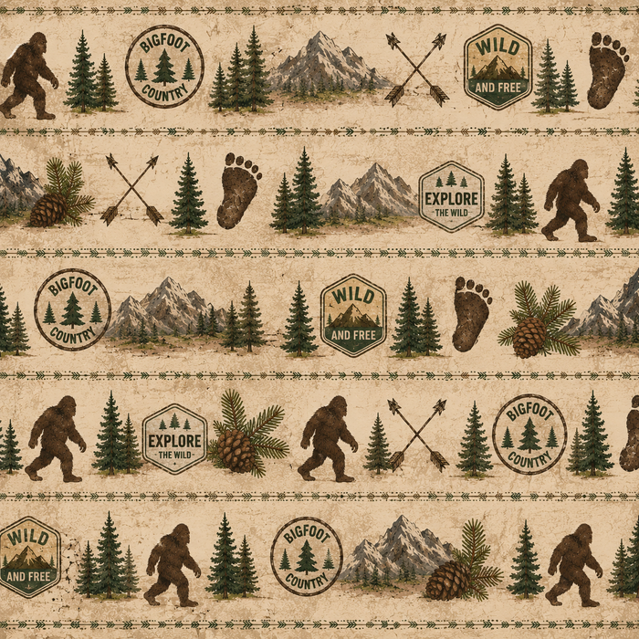 Big Foot Adventure Scrapbook Kit