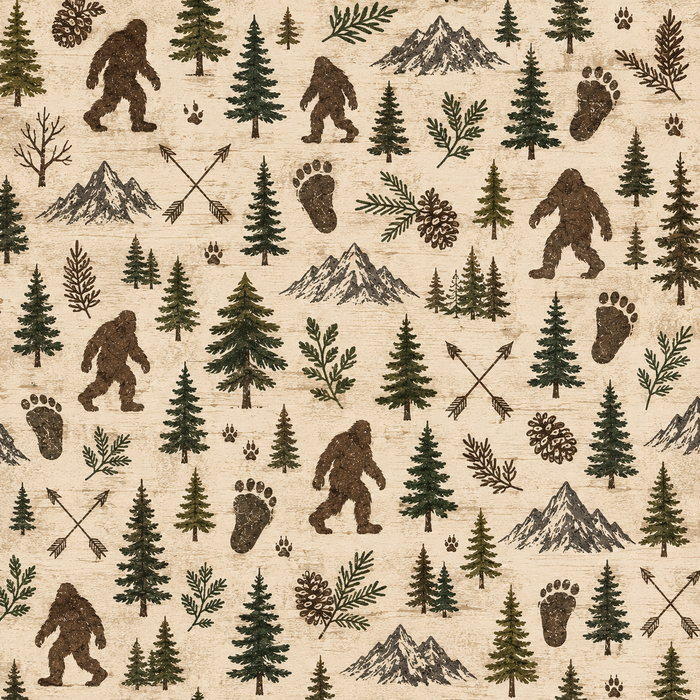 Big Foot Adventure Scrapbook Kit
