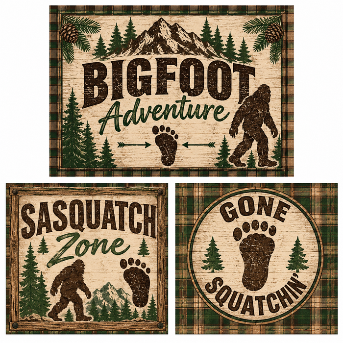 Big Foot Adventure Scrapbook Kit