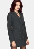 Blair Pinstripe Blazer Dress