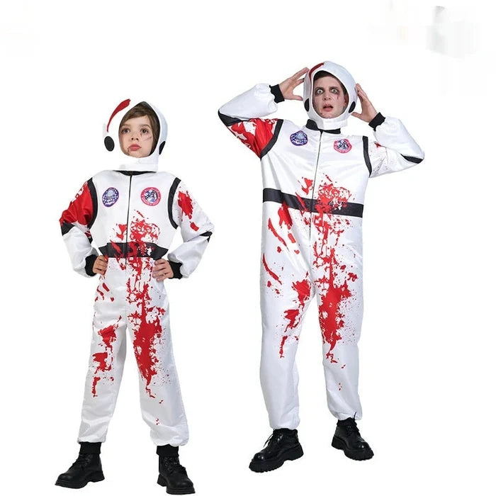 Blood-Stained Horror Astronaut Costume