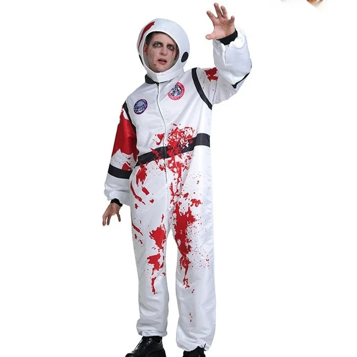 Blood-Stained Horror Astronaut Costume