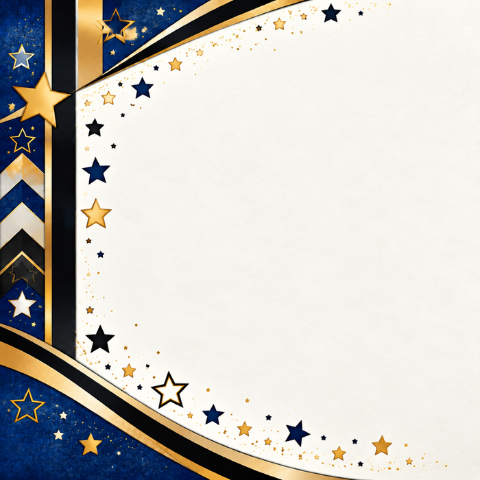 Blue & Gold Graduation- Boy