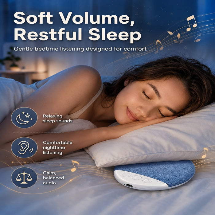 Bluetooth          Pillow Speaker