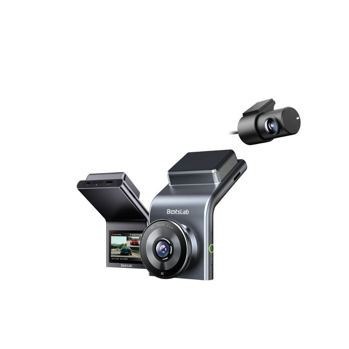 Botslab G300H Plus 2-Channel Dash Cam — 4K Front + 1080p Rear