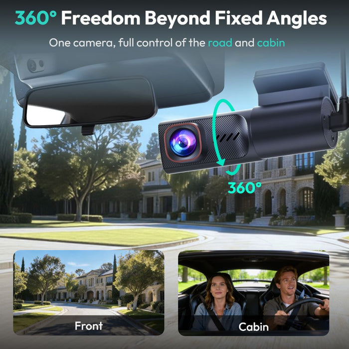 Botslab HK40 Plus 1-Channel Dash Cam — 4K Front, 150° Wide