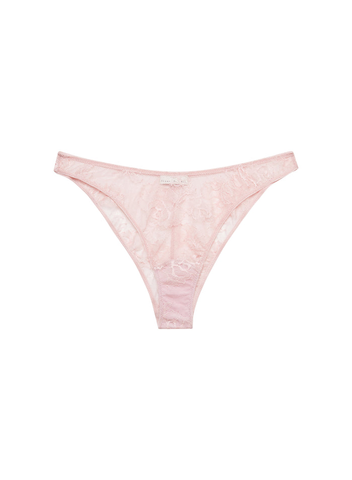 Bouquet Lace Cheeky-peach blossom-Fleur du Mal-flat