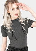 Bryony Striped Crop Top