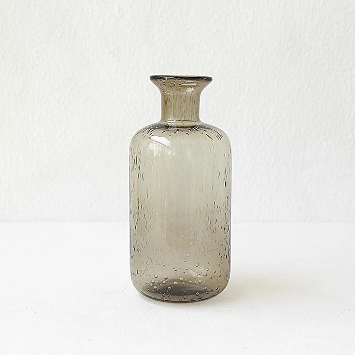 Bubble glass vase decorative glass vase for living room