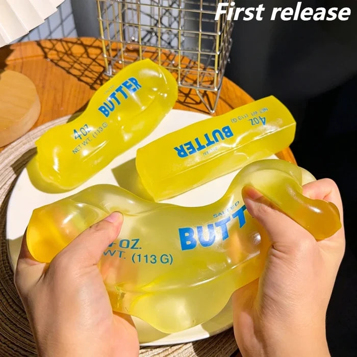 Butter Squishy Toy | Slow-Rising Stress Relief Sensory Toy