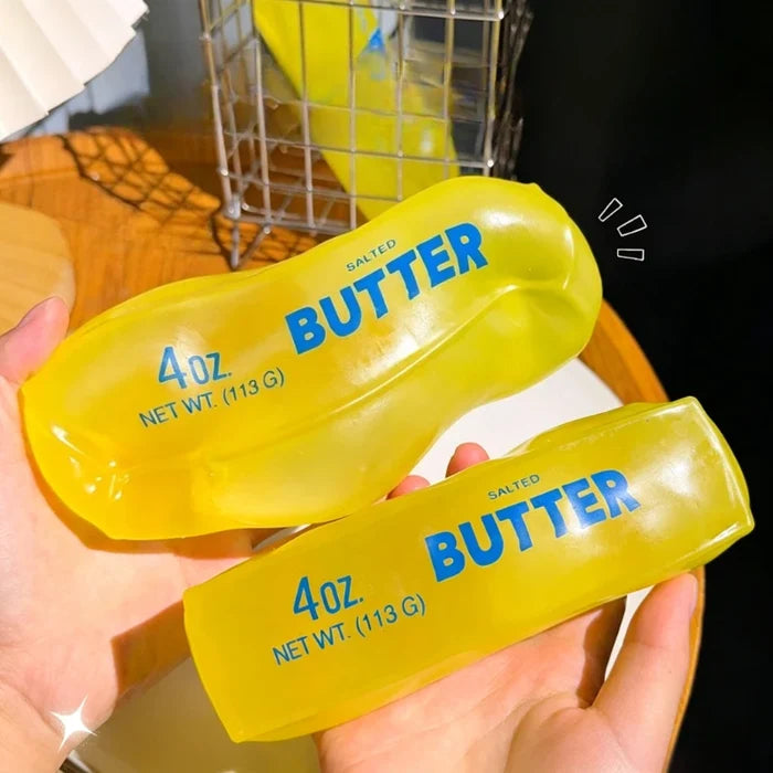 Butter Squishy Toy | Slow-Rising Stress Relief Sensory Toy
