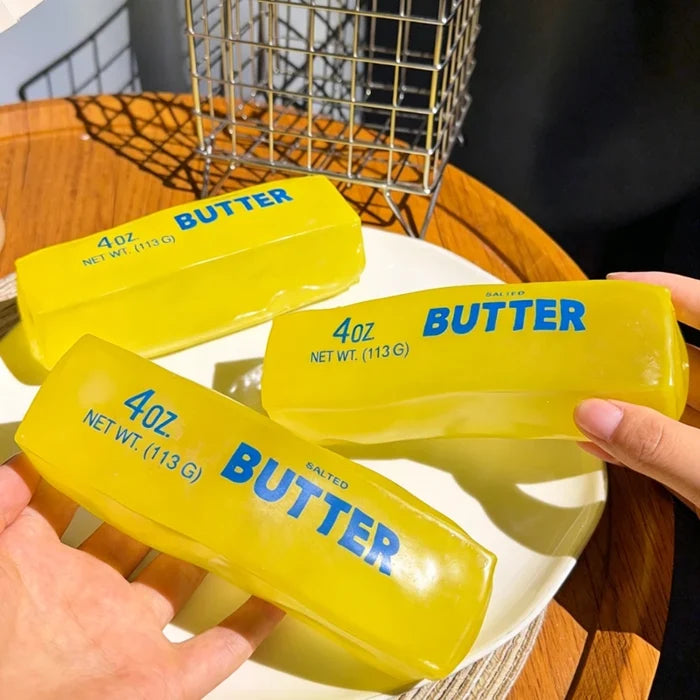 Butter Squishy Toy | Slow-Rising Stress Relief Sensory Toy
