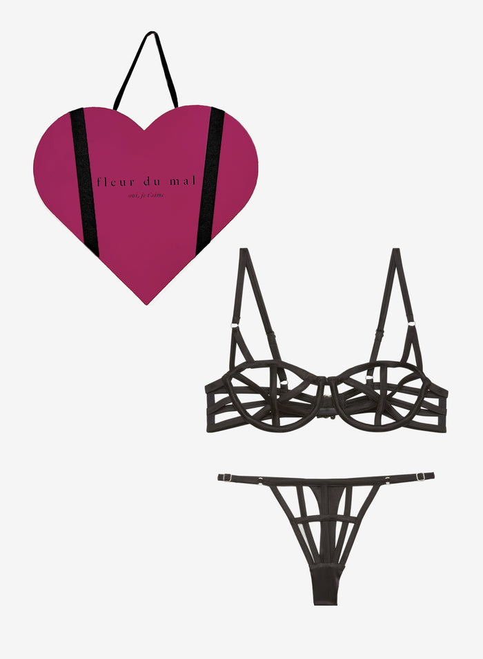 Caged Gift Set-black-Fleur du Mal