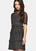 Caledon Check Gauze Cami Mini Dress