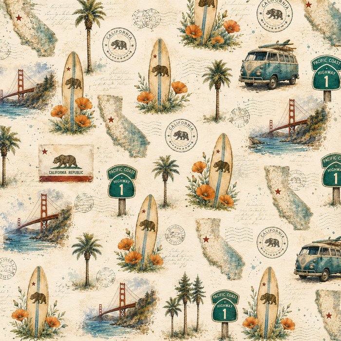 California Scrapbook Kits