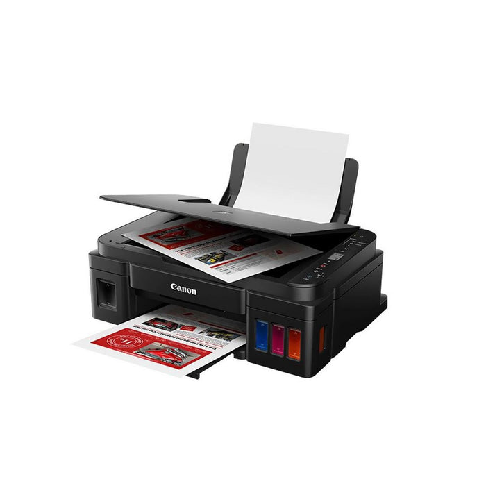 Canon PIXMA G3410 Wi-Fi, Inkjet Color All-in-One Printer, printing from smart devices - شركة القيم العالمية للحاسبات