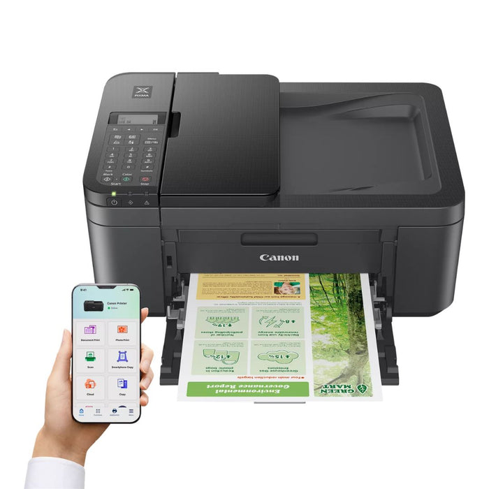 Canon PIXMA TR4645 Wi-Fi, Inkjet Color 4-in-1 Printer, Printing from Smart Devices