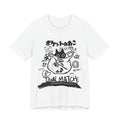 Cat in a Pocket Graphic Tee — "Dual Match" Japanese Doodle Shirt