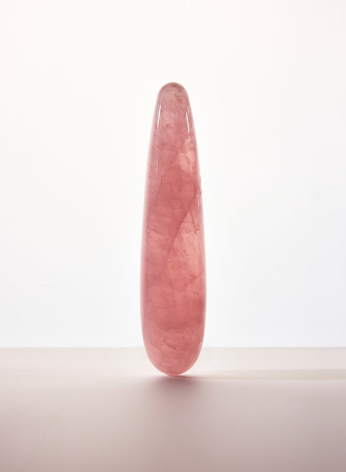 Chakrubs Heart Original-rose quartz-Fleur du Mal-flat