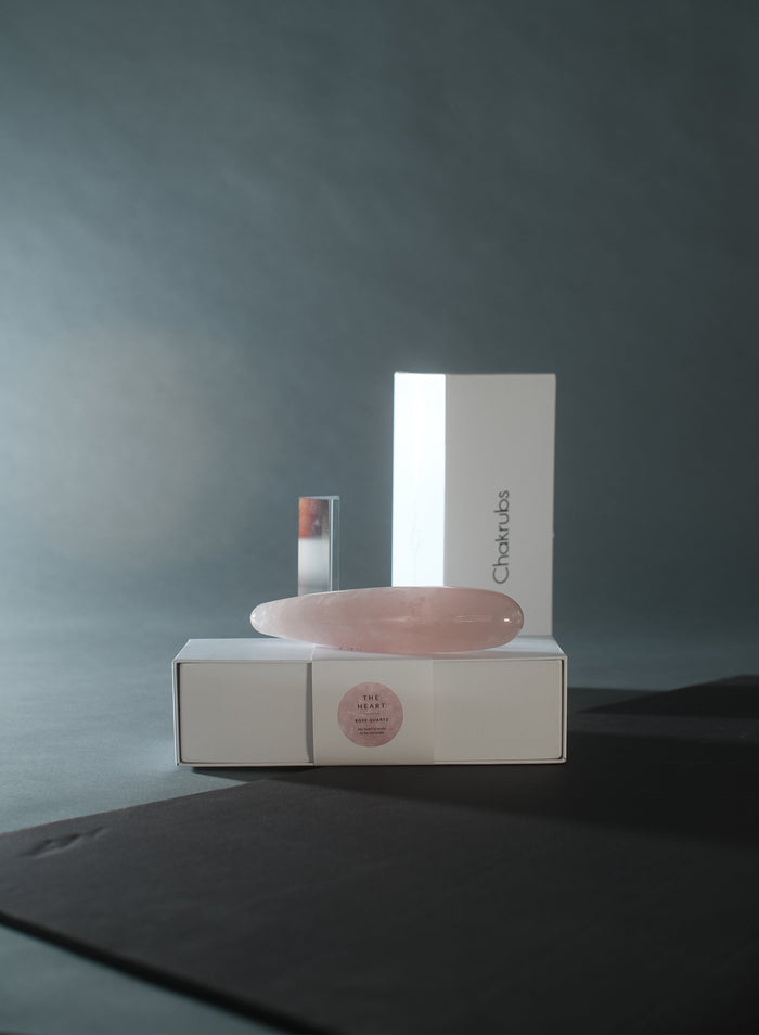 Chakrubs Heart Original-rose quartz