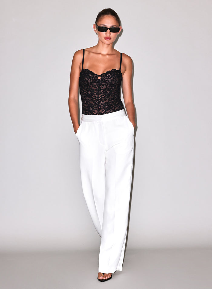 Charlotte Balconette Bodysuit-black-flat