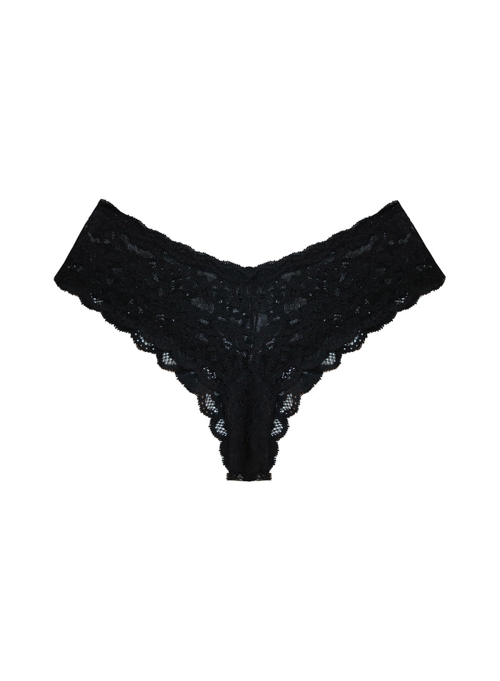 Charlotte Cheekini-black-flat