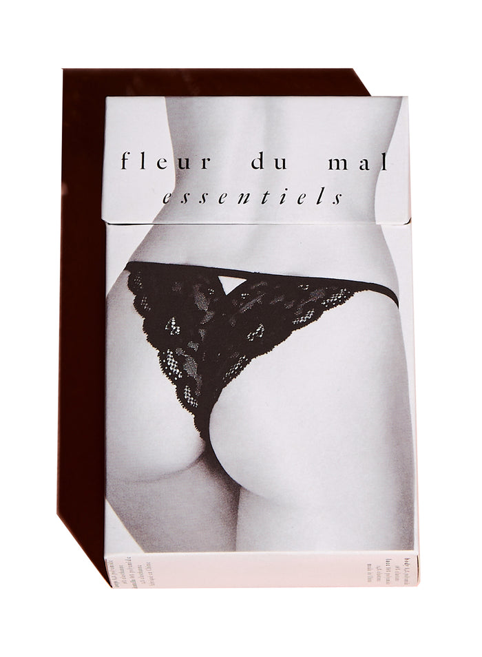 Charlotte Lace Seamless String Cheeky-tan