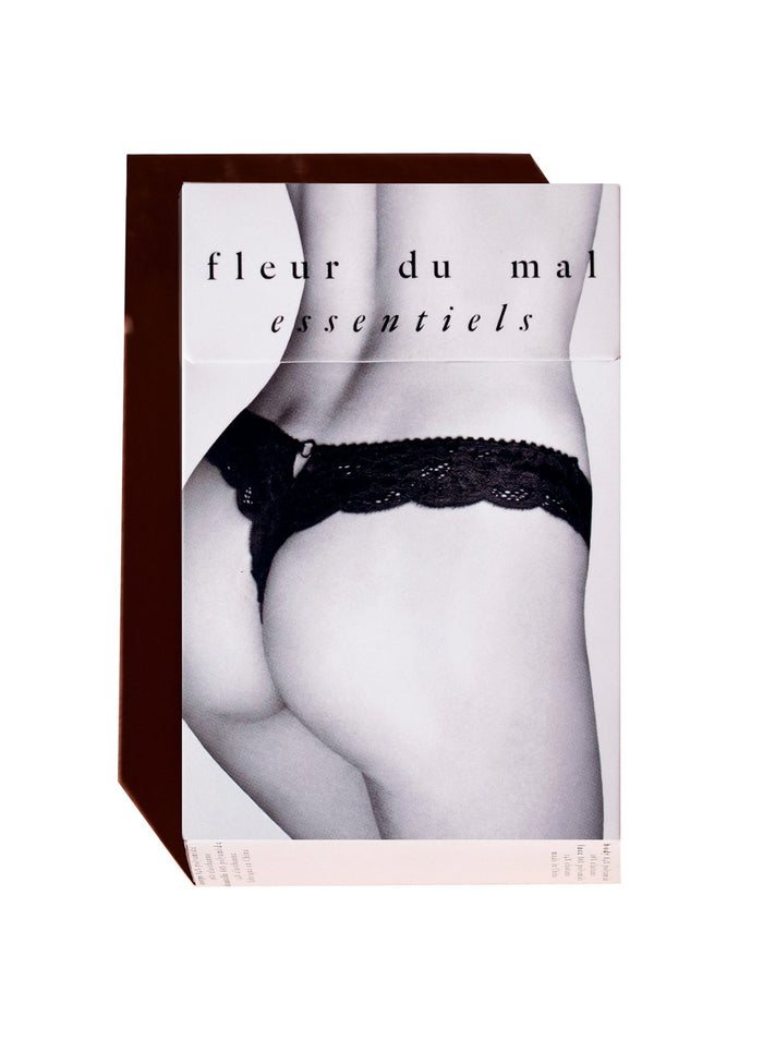 Charlotte Lace Seamless Thong-ivory-detail