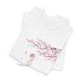 Cherry Blossom Girl Tee — Sakura Floral Graphic T-Shirt