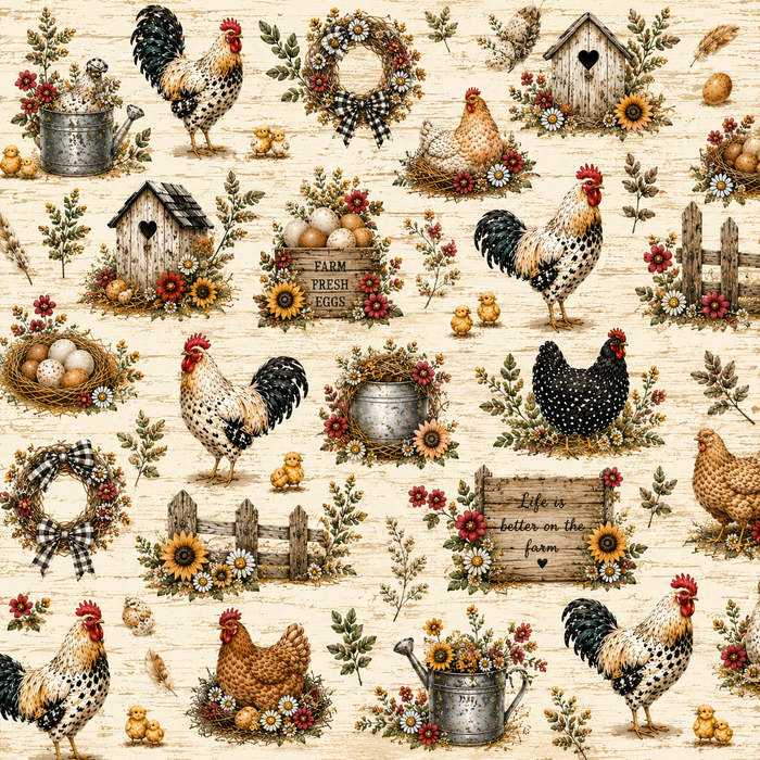 Chicken Scrapbook Kit