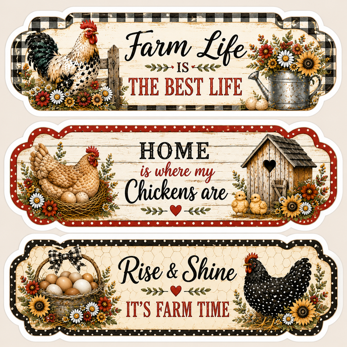 Chicken Scrapbook Kit