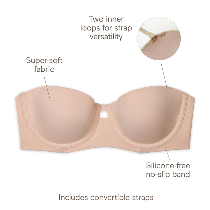 Cloud 9® Super Soft Convertible Strapless Bra