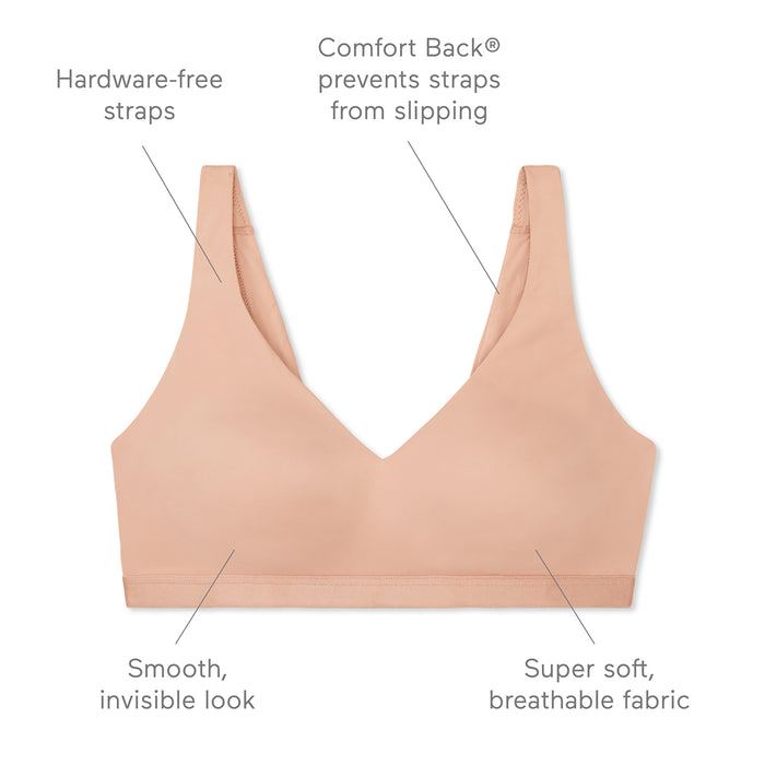 Cloud 9® Super Soft, Smooth Invisible Look Wireless Lightly Lined Comfort Bra