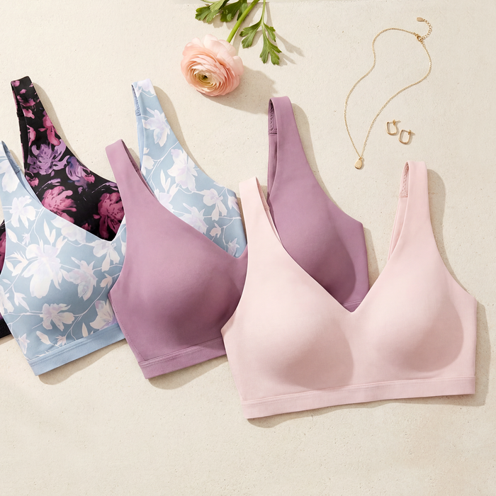 Cloud 9® Super Soft, Smooth Invisible Look Wireless Lightly Lined Comfort Bra