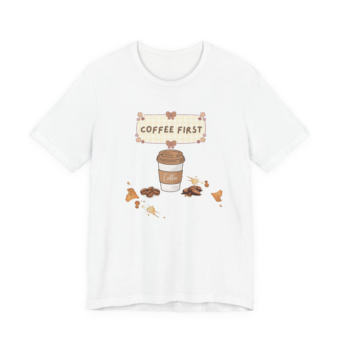 Coffee First Graphic Tee