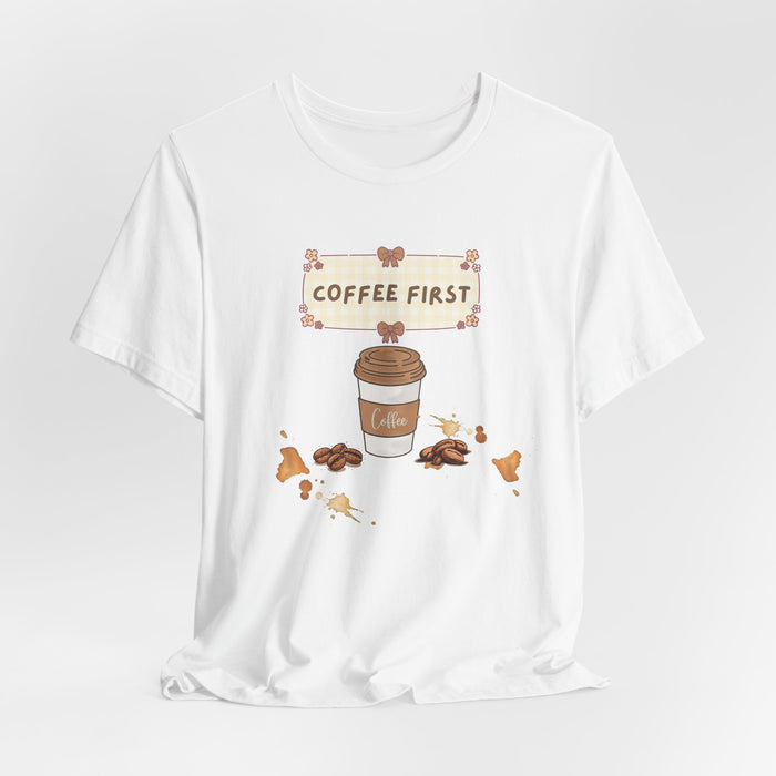 Coffee First Graphic Tee
