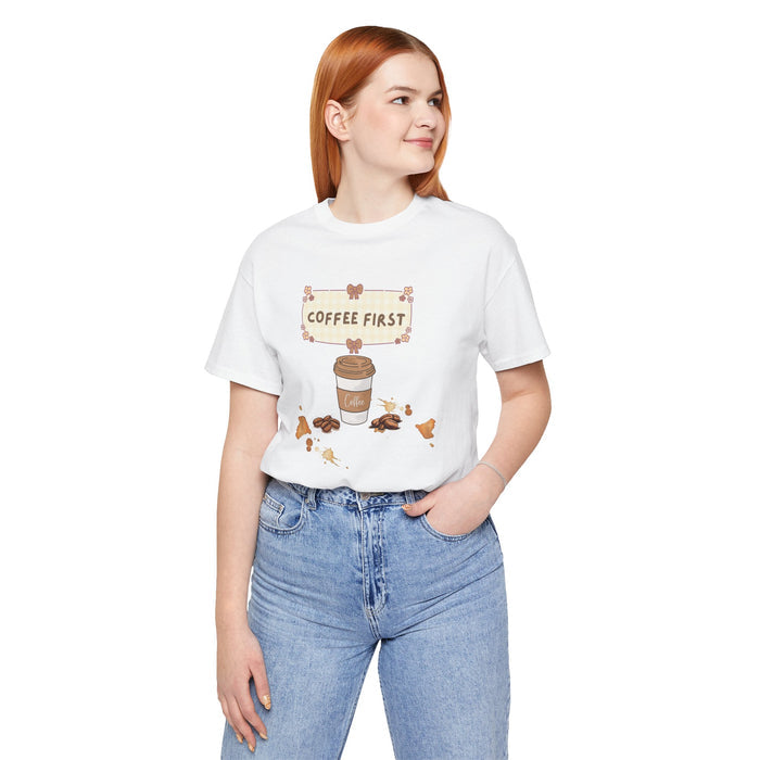 Coffee First Graphic Tee