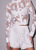 Collette Short-ivory-Fleur du Mal
