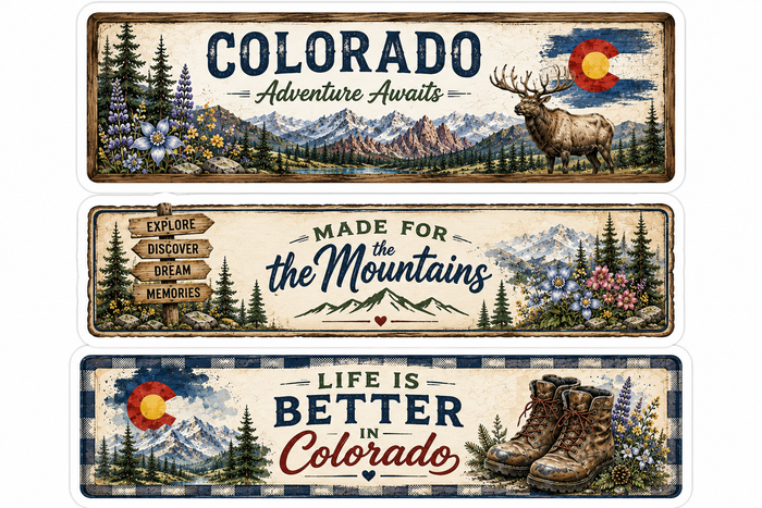 Colorado Scrapbook Kit