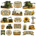 Combing Corn Scrapbook Kit