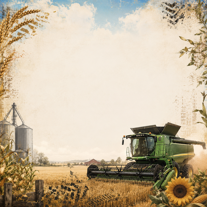 Combing Corn Scrapbook Kit