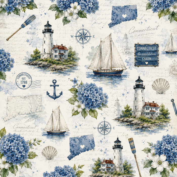 Conneticut Scrapbook Kit