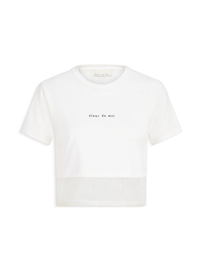 Cool Down Tee-white