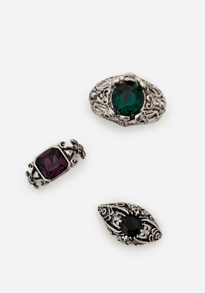 Corrowyn Gem Rings 3PK