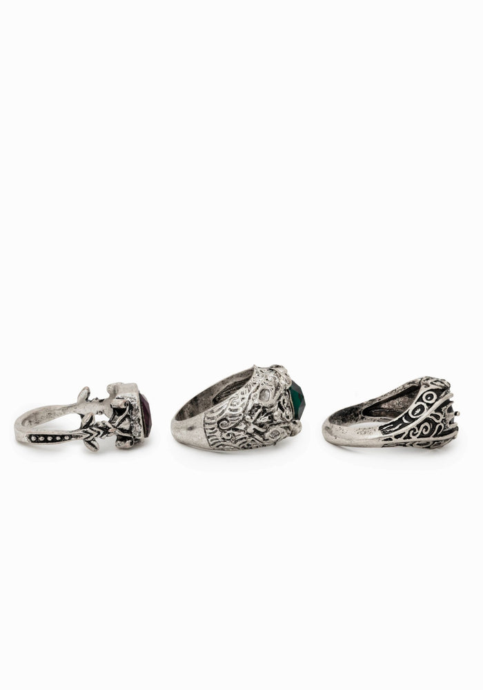 Corrowyn Gem Rings 3PK