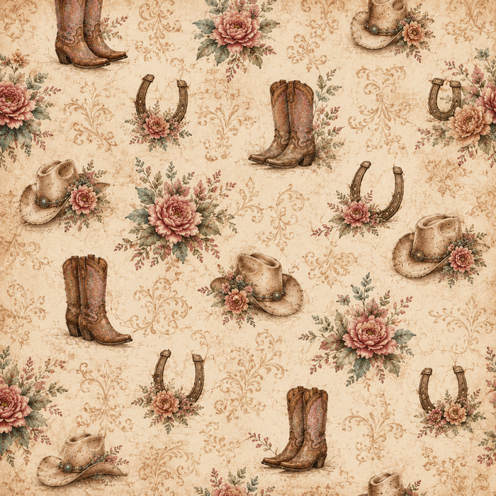 Cowgirl Scrapbook Kit