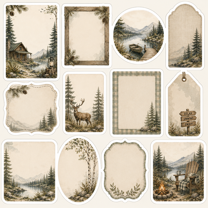 Cozy Cabin Scrapbook Kit
