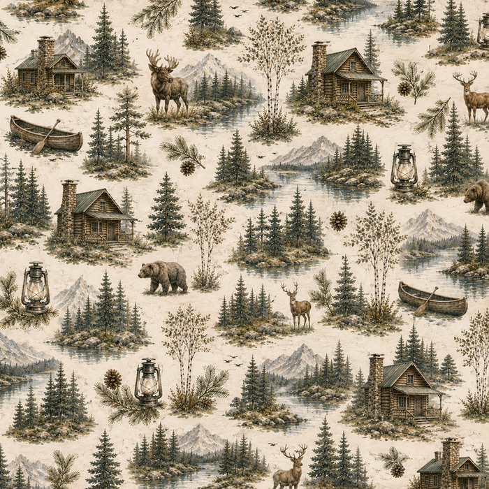 Cozy Cabin Scrapbook Kit